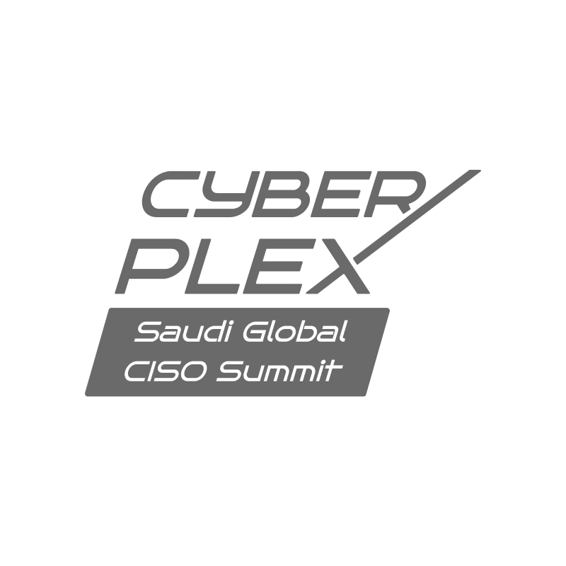 Cyber Saudi logo grey