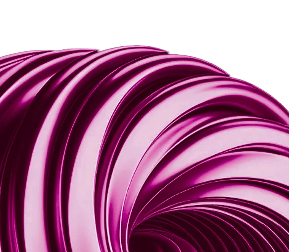 A purple spiral design on a black background, representing the Brand Protection Service Element.